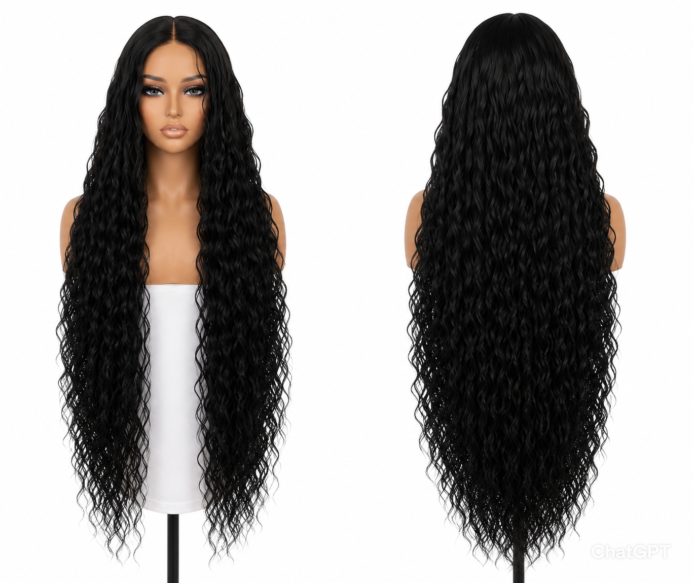 Diamond 40 Inch Human Hair Wig